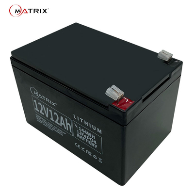 12 bateria de lítio profunda recarregável do ciclo do volt 12ah com caixa do ABS