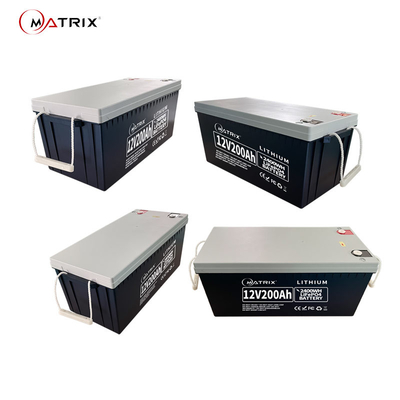 Bateria da bateria de lítio 12.8V-200Ah do armazenamento 12V de CCTV/UPS/Light/Solar lifepo4