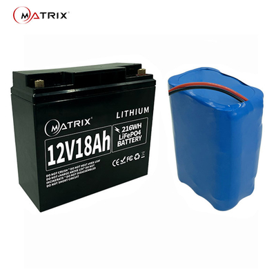 lítio Ion Battery Pack da bateria de lítio Lifepo4 da substituição de 12.8v 18ah