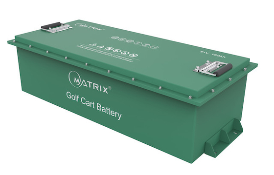 Bateria de íon de lítio 51,2 V Volt 160ah Carrinho de golfe Baterias elétricas Folklifts